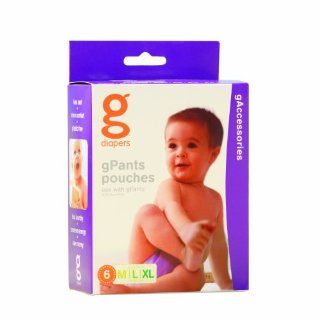 gDiapers gPants Pouches, Medium/Large/X Large (6 Count) Health & Personal Care
