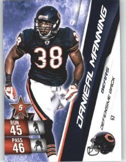 2010 Panini Adrenalyn XL NFL Football Trading Card # 67 Danieal Manning   Chicago Bears in Protective Screwdown Case at 's Sports Collectibles Store