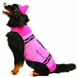 Rasta Imposta Crayola Pink Dog, XX Large  Pet Costumes 