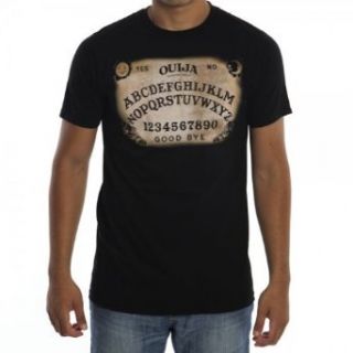 Ouija Board Mens Black Tee (X Large) Novelty T Shirts Clothing