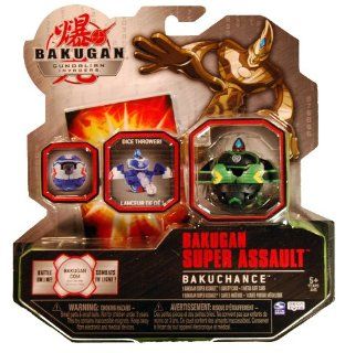 Bakugan Gundalian Invaders   Bakugan Super Assult   Bakuchance (Black with Green)  Item No. 20031533 Toys & Games
