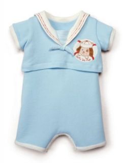 Bunnies by the Bay Skipit's Sea Pup Suit, 6 12 Months, Blue  Infant And Toddler Bodysuits  Baby