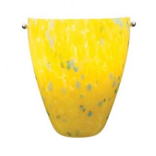 Access Lighting 23110 YEL Two Light Up Lighting Wall Washer from the Fire Collection, Yellow   Wall Sconces  