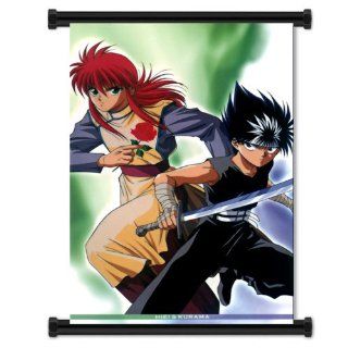 Yu Yu Hakusho Hiei and Kurama Anime Fabric Wall Scroll Poster (31"x42") Inches  Prints  