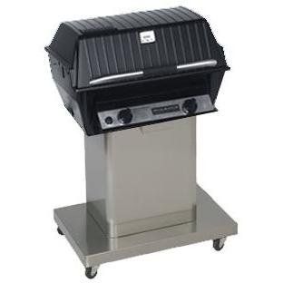 Broilmaster R3BN Infrared Combination Natural Gas Grill On Stainless Cart  