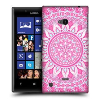 Head Case Designs Pink Parade Mandala Hard Back Case Cover For Nokia Lumia 720 Cell Phones & Accessories
