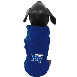 NCAA Middle Tennessee State Blue Raiders Cotton Lycra Hooded Dog Shirt, Large  Sports Fan Pet Dresses  Sports & Outdoors
