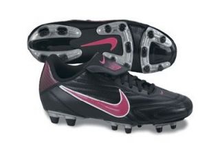 Nike Women's Premier II FG Soccer Cleats Black/Pink 9 Shoes