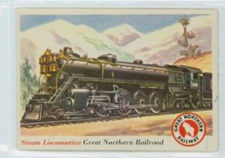 1955 Rails and Sails 57 Great Northern Railroad Near Mint Entertainment Collectibles