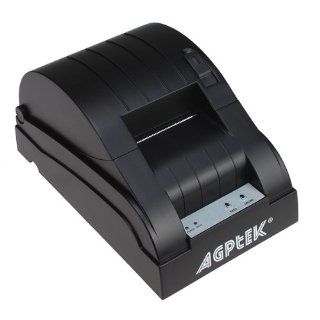 USB POS Thermal Printer (Black, Paper width 58mm, Compatible ESC/POS Command, Built in data buffer)
