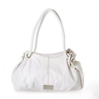 Nine West Large Shopper Handbag "Mockingbird"   White (White) Clothing