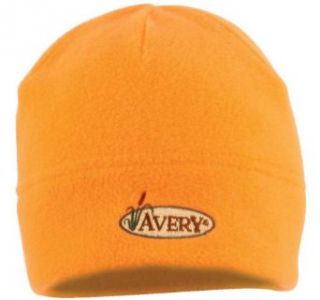 Avery Windproof Fleece Skull Cap Beanie (Blaze Orange) Clothing