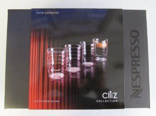 Nespresso Citiz Espresso cups Set of 4 (By Nespresso) Kitchen & Dining