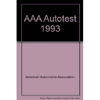 AAA Autotest 1993 9781562510633 Books