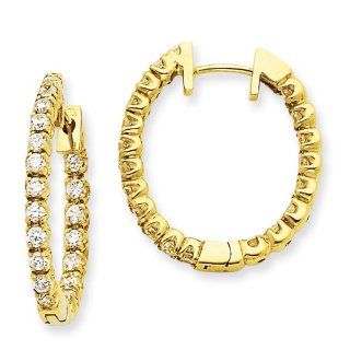 14k AAA Diamond Earring Jewelry