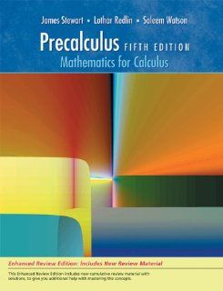Bundle Precalculus Mathematics for Calculus, Enhanced Review Edition, 5th + Enhanced WebAssign Homework Printed Access Card for One Term Math and Science James Stewart, Lothar Redlin, Saleem Watson 9780538460767 Books