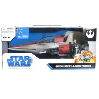 Star Wars Saga 2008 The Legacy Collection Exclusive Green Leader's A Wing Fighter Toys & Games