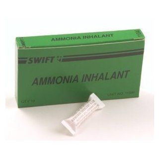 Ammonia Inhalant 33 cc 10 per box Workplace First Aid Kits