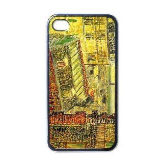 View Of Paris From Vincents Room In The Rue Lepic By Vincent Van Gogh Black iPhone 5 Case Cell Phones & Accessories