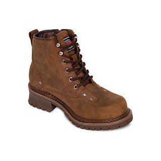 Milwaukee Brown Outlaw Boots Shoes