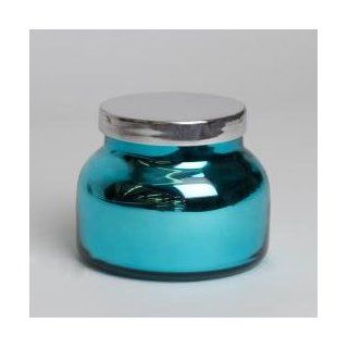 Aspen Bay Capri Blue Volcano Turquoise Metallic Jar Candle   20oz.  