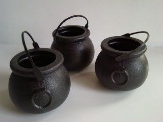 Set of 12 Black Candy Cauldrons Birthday or Movie Party Health & Personal Care