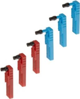Dickson P246 Chart Recorder Pens, 3 Red and 3 Blue (Pack of 6) Circular Chart Pens