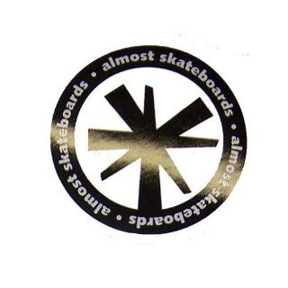 ALMOST Large Asterisk STICKER decal (S356) Sports & Outdoors