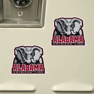 NCAA Alabama Crimson Tide 6 Pack Stik able Party Decals   Sports Fan Wall Decor Stickers 