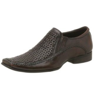 Kenneth Cole REACTION Men's Note Able Slip on,Brown,14 M Shoes
