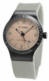 St. Gallen Disinfectable Watch   Sauberkeit Collection   Quartz Watch, Counter For Pulsation Calibration, Matt Beige Dial Watches