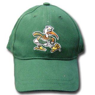 NCAA MIAMI HURRICANES GREEN TODDLER KIDS CAP HAT ADJ  Sports Fan Baseball Caps  Sports & Outdoors