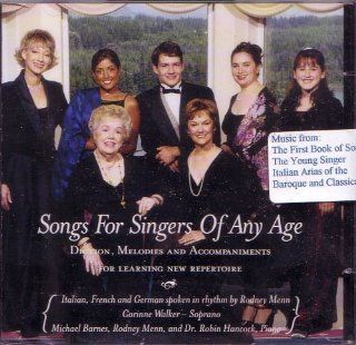 Songs for Singers of Any Age Music