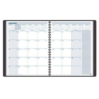 Recycled Monthly 2007 Planner with Unruled Daily Blocks, Note Space, Map, Phone CEB140753M  Appointment Books And Planners 