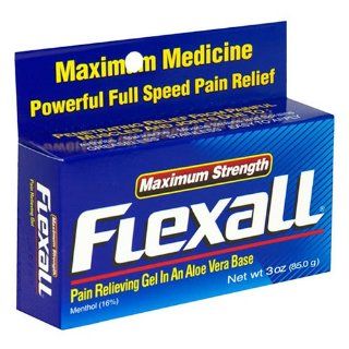 Flex All Max Strength Topical Analgesic Cream 3 ounce Health & Personal Care