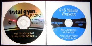 TOTAL GYM 2 DVD Workout Set Total Gym BASIC with Ab Crunch & Lower Body Workouts and 6 to 8 Minute Workout. Get the body you always wanted in just 6 8 minutes a day Movies & TV