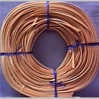 Commonwealth Basket Flat Oval Reed 1/4 Inch 1 Pound Coil, Approximately 275 Feet