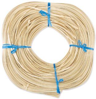 Commonwealth Basket Flat Oval Reed 3/16 Inch 1 Pound Coil, Approximately 275 Feet