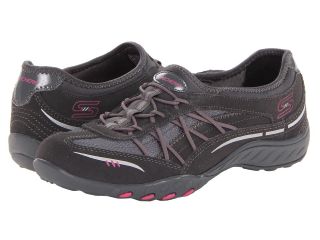 SKECHERS Relaxed Fit   Breathe Easy   Weekender Womens Lace up casual Shoes (Gray)