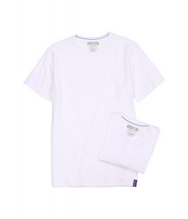 Kenneth Cole Reaction 2 Pack Crew Tee Mens T Shirt (White)