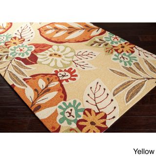 Hand hooked Greta Transitional Floral Indoor/ Outdoor Area Rug (8 X 106)