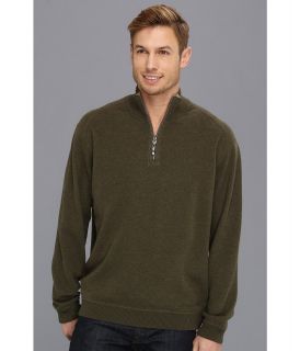 Tommy Bahama Flip Side Pro Half Zip Mens Sweater (Green)