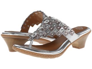 Harley Davidson Gretta Womens 1 2 inch heel Shoes (Silver)