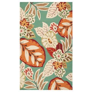 Hand hooked Greta Transitional Floral Indoor/ Outdoor Area Rug (2 X 3)