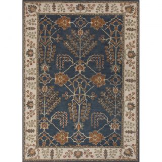 Hand tufted Transitional Oriental Wool Area Rug (2 X 3)