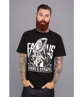 Famous Stars & Straps Death Box Tee Mens Short Sleeve Pullover (Black)