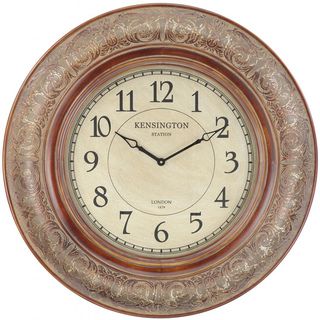 Aged Copper Daniel Wall Clock