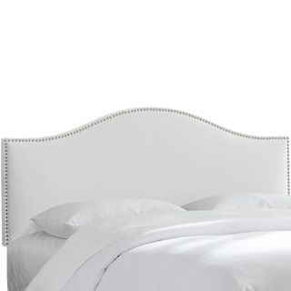 Nail Button Arched Headboard