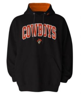 NCAA Oklahoma State Cowboys Hooded Sweatshirt, Black, Medium  Sports Fan Sweatshirts  Clothing