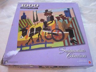 William H. Johnson GOING TO CHURCH 1000 Piece Puzzle Smithsonian Collection 